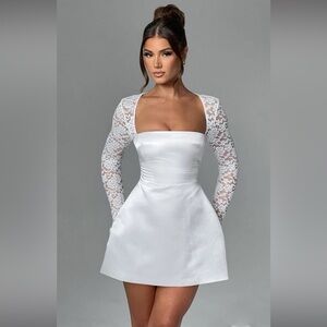 Babyboo Sadie Mini Dress Ivory